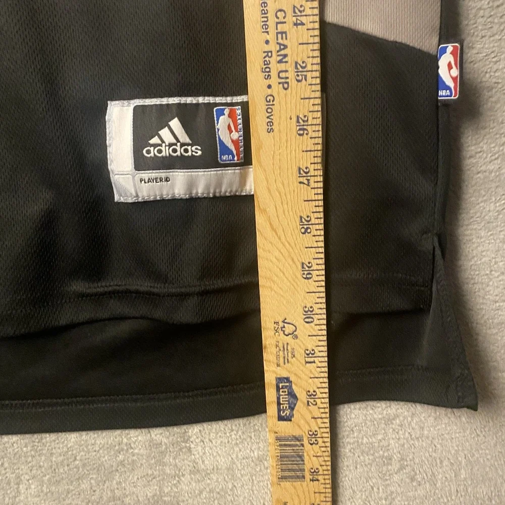 Adidas Men's Large Lillard Portland Jersey Black Red NBA